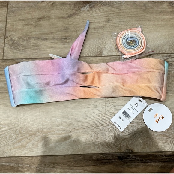 🆕 PQ GOLDEN HOUR COLOR BLOCK BANDEAU - Picture 2 of 7